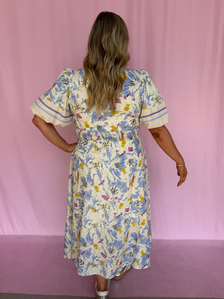 Soft Bloom Floral Dress- Curvy