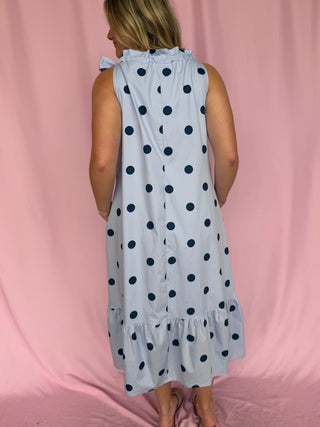 Sweet Polka Dot Midi