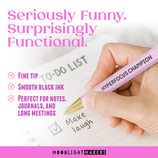 ADHD Girlie Pen Set