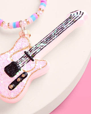 Merry Era Guitar & Friendship Bracelet Christmas Ornament
