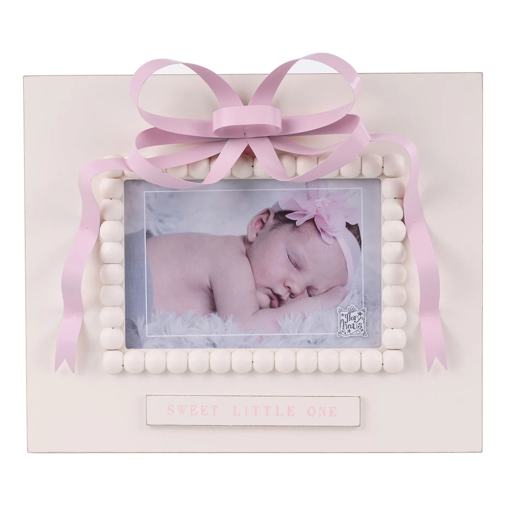 Sweet Little One Bow Girl Frame – Darling State of Mind