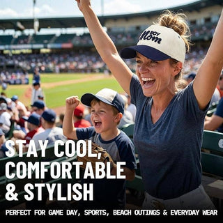 Boy Mom Criss Cross Trucker Hat