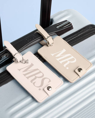 Mr And Mrs Luggage Tags