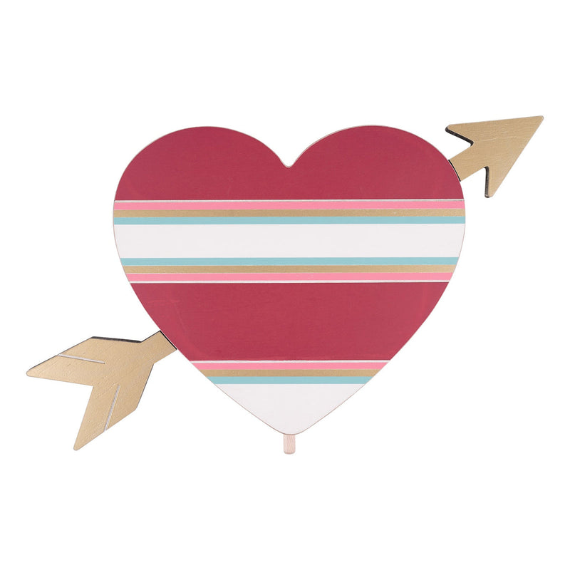 Heart & Arrow Topper