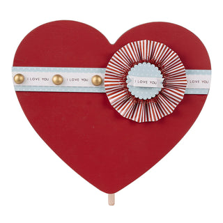I Love You Heart Fan Topper