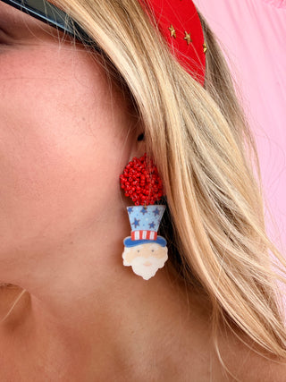 Uncle Sam Earrings