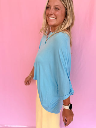 Relaxed High-low Top
