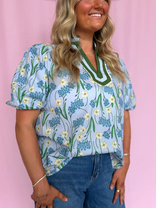 Spring Ready Blouse- Curvy