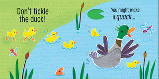 Don't Tickle the Duck! Book