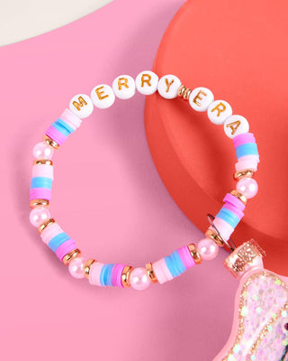 Merry Era Guitar & Friendship Bracelet Christmas Ornament