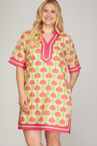 Spring Garden Dress- Curvy