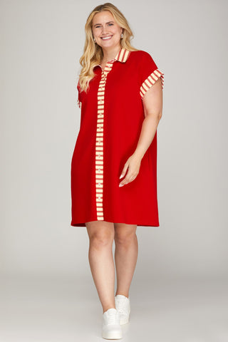 Weekend Casual Dress- Curvy