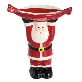 Santa Pedestal Candy Dish