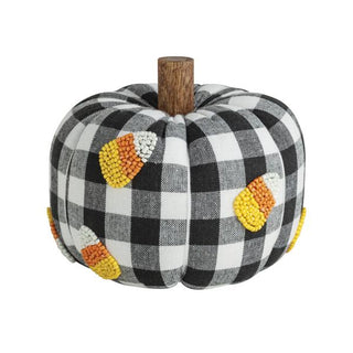 Candy Beaded Icon Pumpkin Pillow