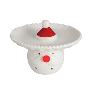 Santa LED Christmas Candy Dish