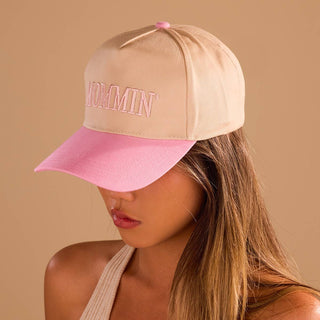 MOMMIN Embroidered Vintage Trucker Hat