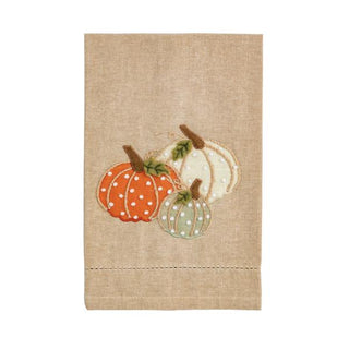 Assorted Pumpkin French Knot Towel
