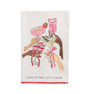 Love Valentines Cotton Towel