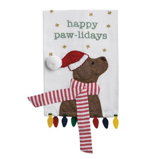 Pawliday Xmas Pet Dangle Leg Towel