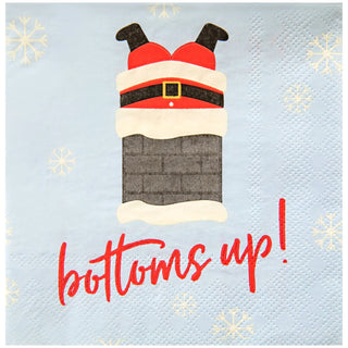 Bottoms Up Beverage Napkin