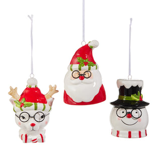 Holly-Day Friends Ornaments