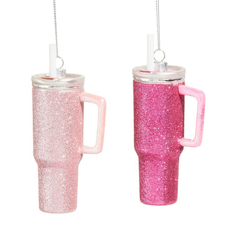 Glitter Disco Tumbler Ornaments