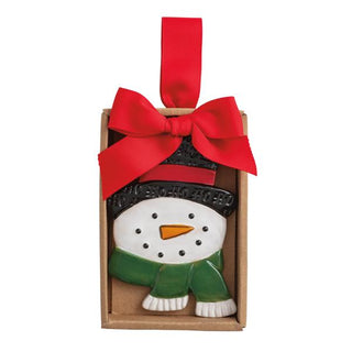Snowman Xmas Stamped Ornament