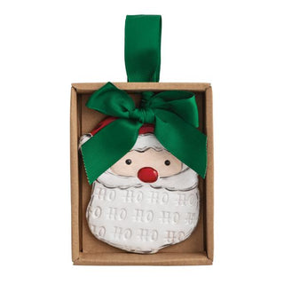 Santa Xmas Stamped Ornament