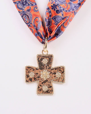 Carol Small Cross Charm Gold