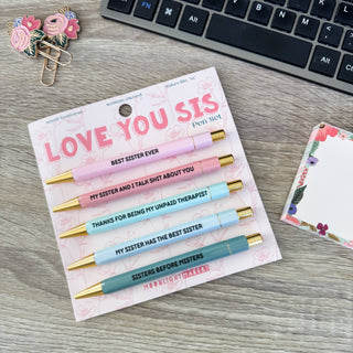 Love You Sis Pen Set