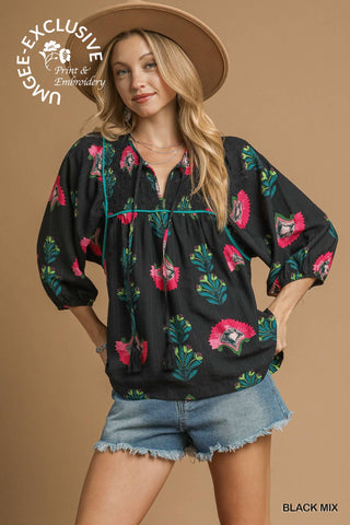 Flirty Petals Top
