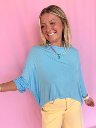 Relaxed High-low Top