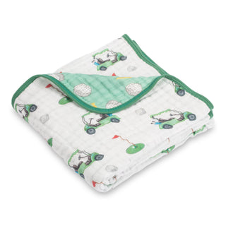 Muslin Golf A Round Quilt Baby & Kids Blanket