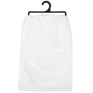 Santa Prefers Bourbon Kitchen Towel