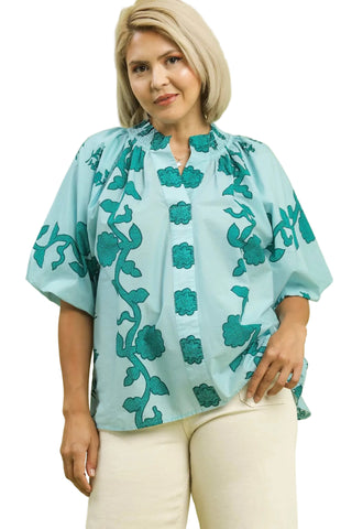 Riding Shotgun Top-Curvy