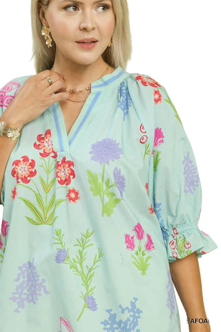 Island Sunrise Top-Curvy