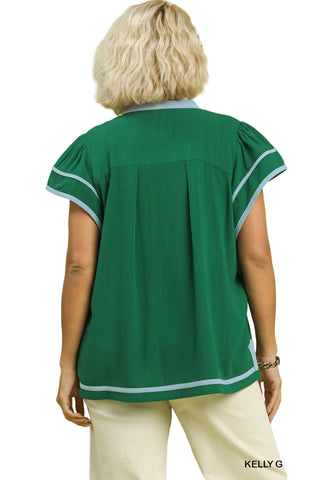 Day To Dinner Top- Curvy