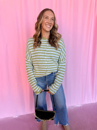 Piper Striped Cardigan