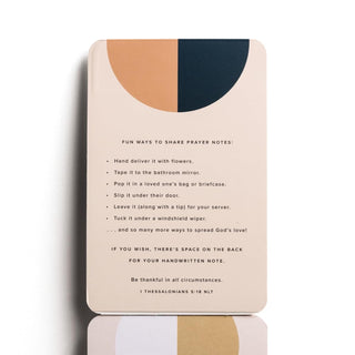 Notebook with colorful design on a white background