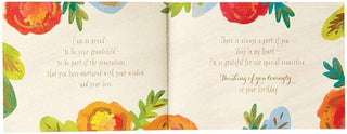 Grandma Flowers Birthday Card