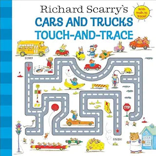 Cars and Trucks Touch and Trace Book