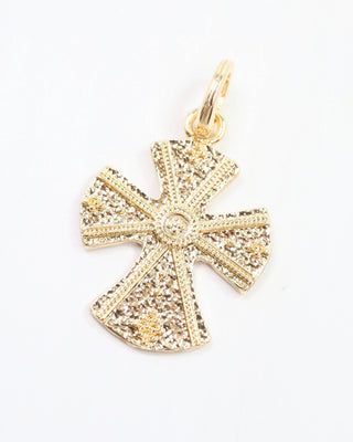 Brunson Cross Charm Gold