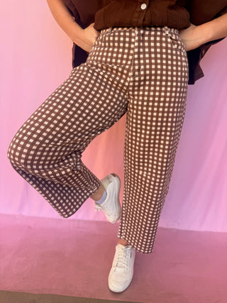 Country Charm Barrel Pants