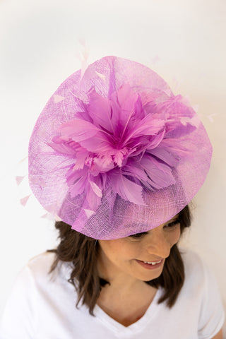 Lavender Magnolia Mile Fascinator