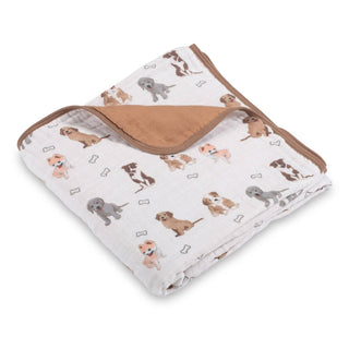 Muslin Woof Woof Quilt Baby & Kids Blanket