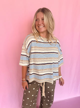 Drive Away Stripe Tee