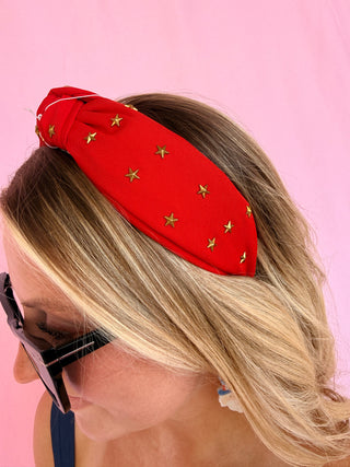 Stars Knotted Headband