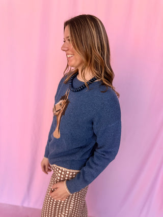 Horse Jacquared Sweater