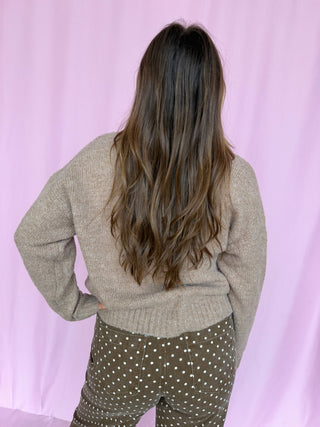 Horseshoe Pattern Cardigan
