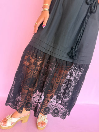 Take The Time Lace Midi
